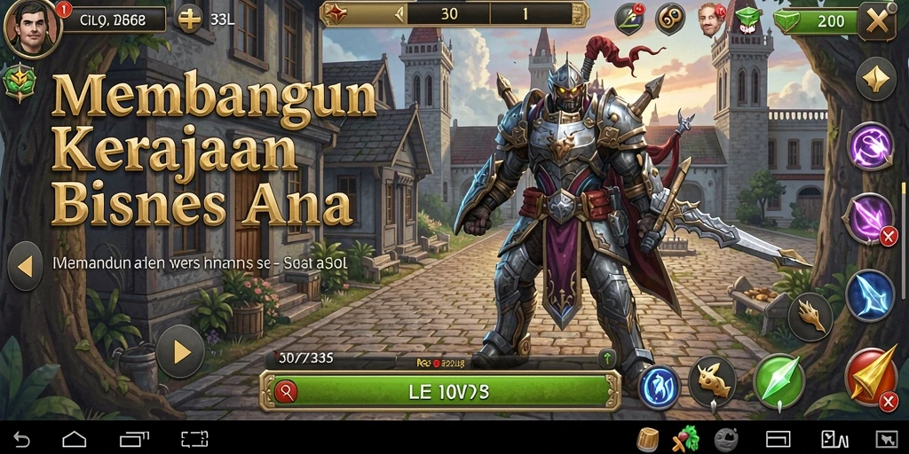 Tampilan screenshot gameplay Tycoon dari 33L yang mengasyikkan.