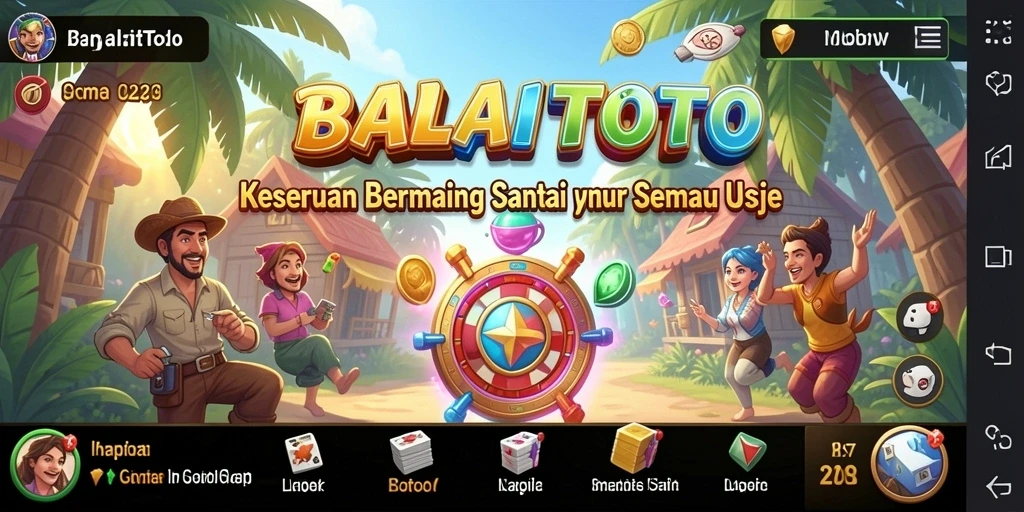 Gameplay BALAITOTO yang seru dan interaktif.