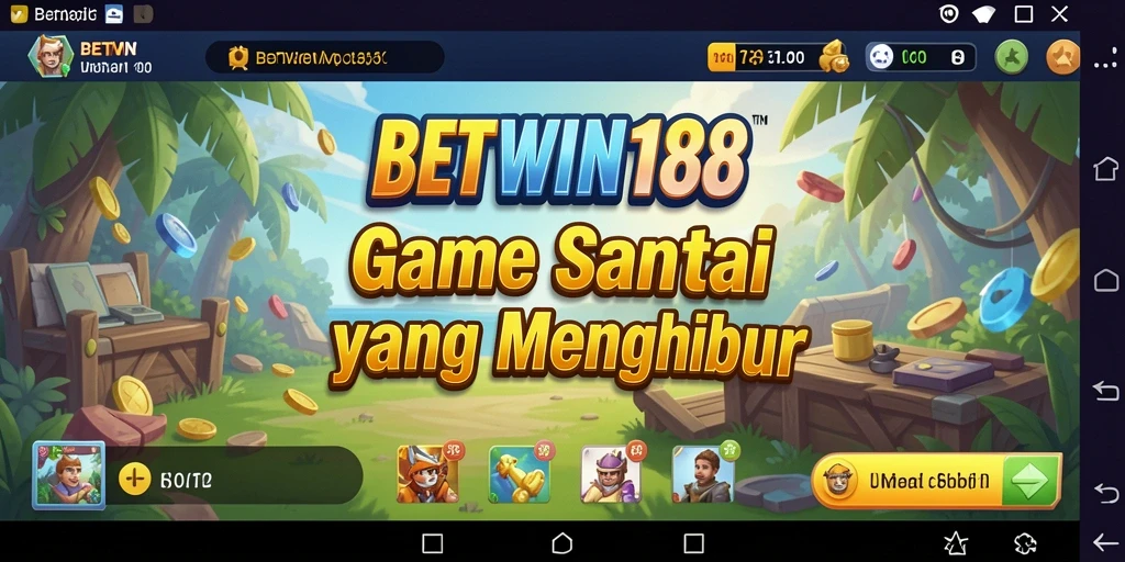 Tampilan gameplay BETWIN188 yang santai dan menghibur.