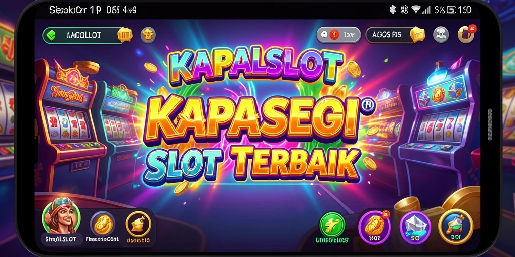 Screenshot KAPALSLOT menampilkan momen seru dalam permainan slot.